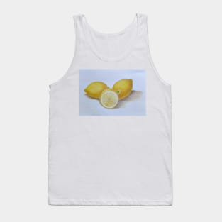 Lemons in colored pencils Tank Top